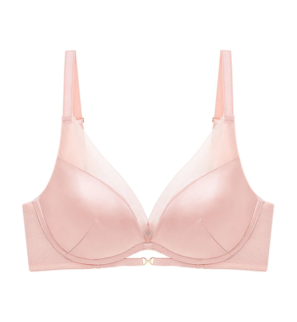 All Day Silk Non-Wired Push Up Deep V Bra