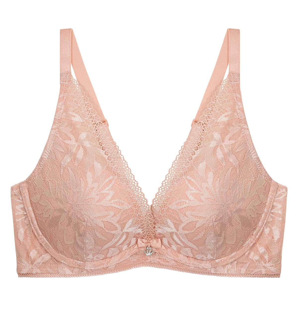 Aqua Bloom Wired Push Up Deep V Bra