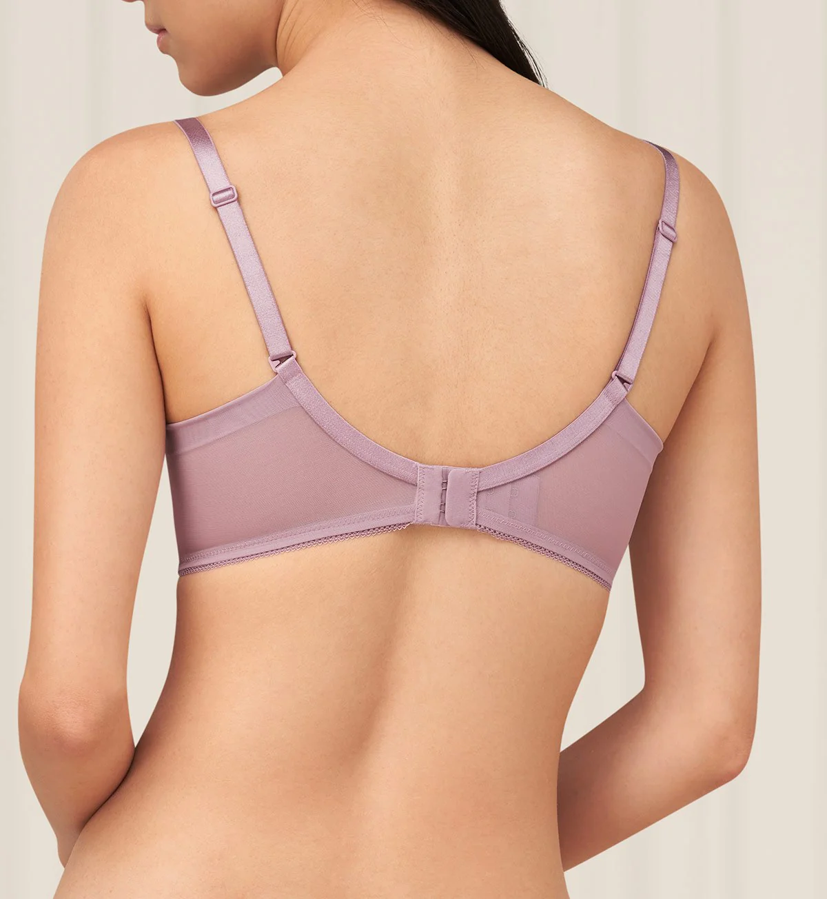 Aqua Bloom Wired Push Up Deep V Bra - Image 3