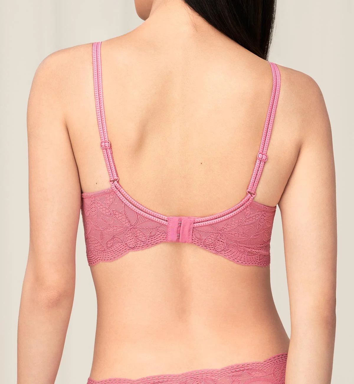 Aqua Jade Non-Wired Push Up Deep V Bra - Image 3
