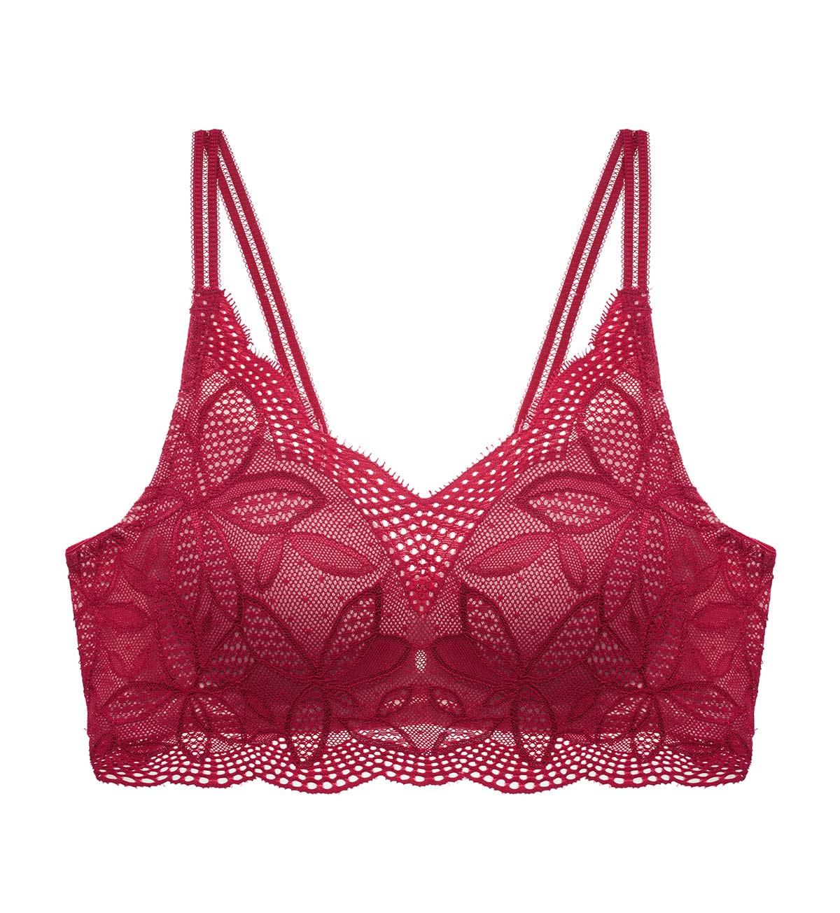 Aqua Jade Non-Wired Push Up Deep V Bra