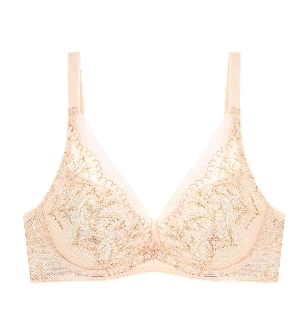 Aqua Lush Wired Push Up Deep V Bra