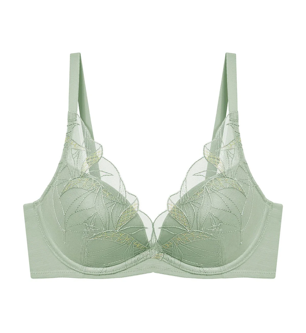 Aqua Paradise Wired Push Up Deep V Bra