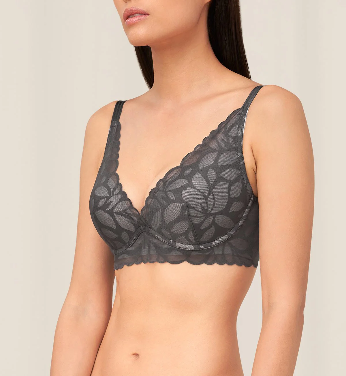 Beyond Blossomdeep V Wired Padded Bra - Image 4