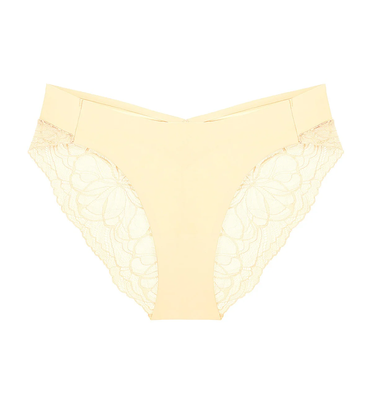 Body Make Up Illusion Lace High Leg Brief