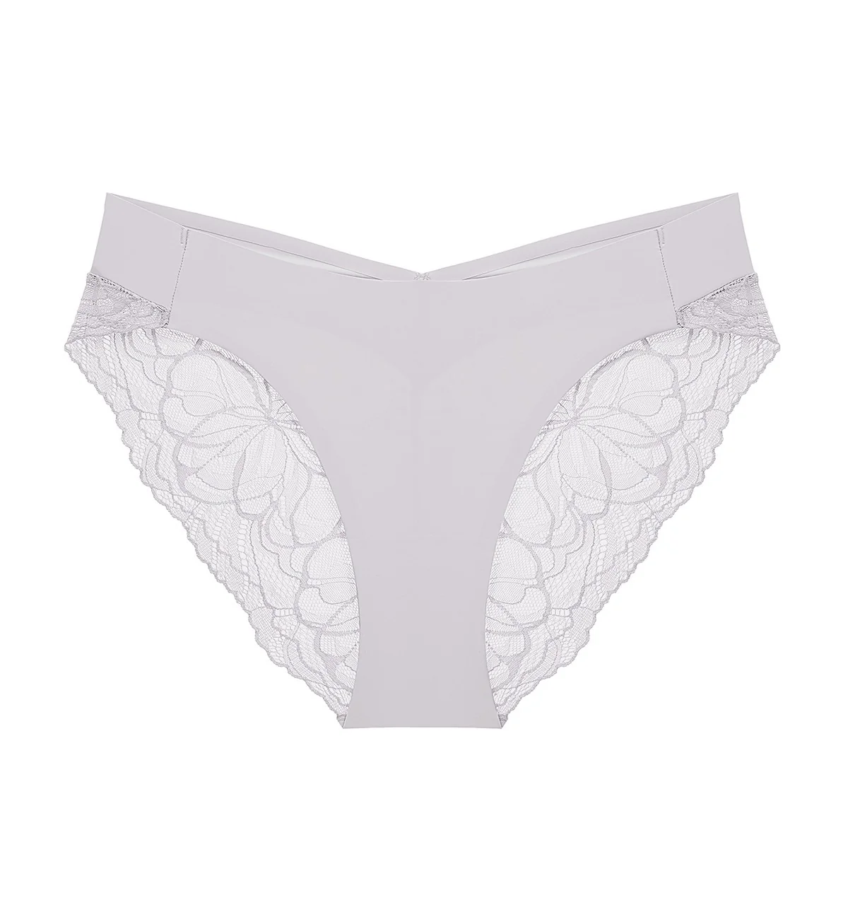 Body Make Up Illusion Lace High Leg Brief