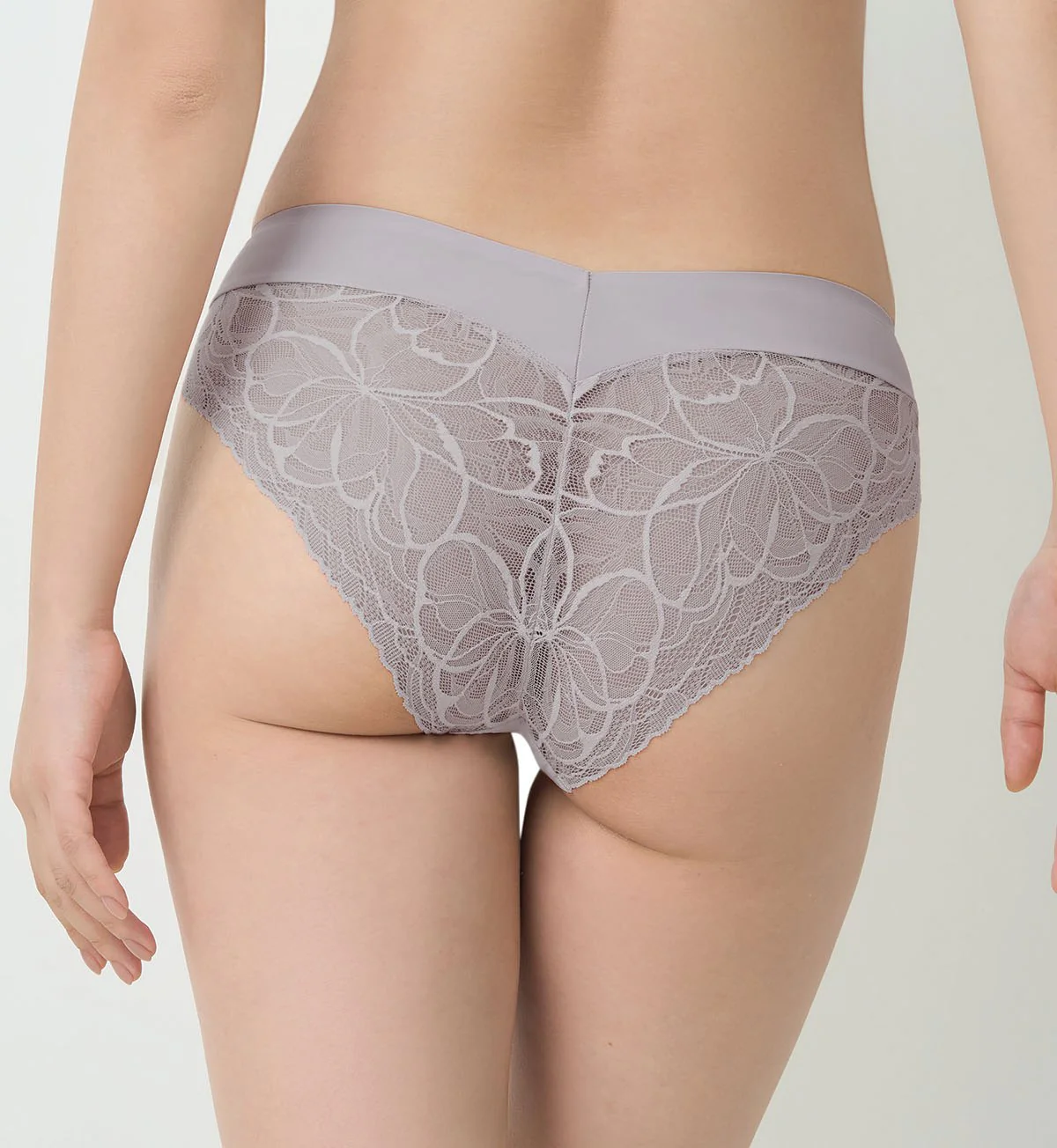 Body Make Up Illusion Lace High Leg Brief - Image 3