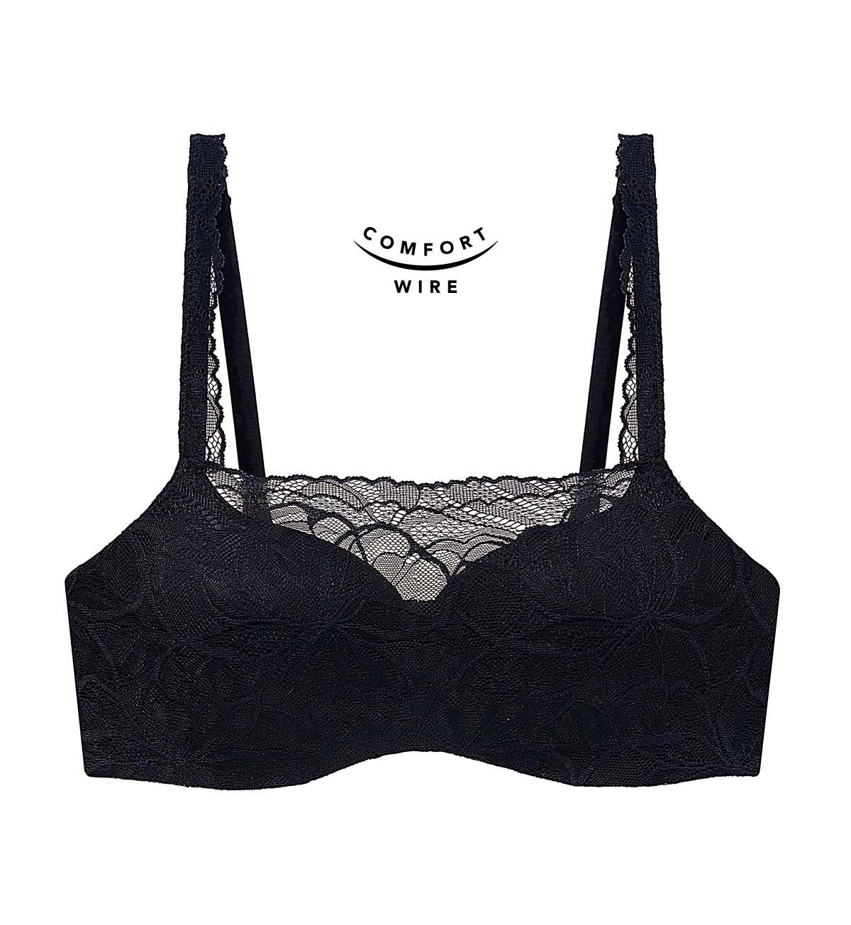 Body Make Up Illusion Lace Wired Padded Bra - Image 6