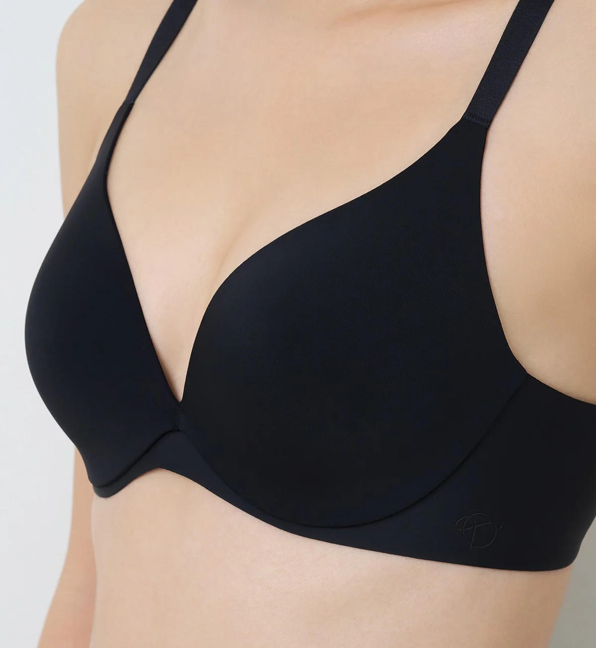 Body Make Up Illusion Smooth Wired Push Up Deep V Bra - Image 4