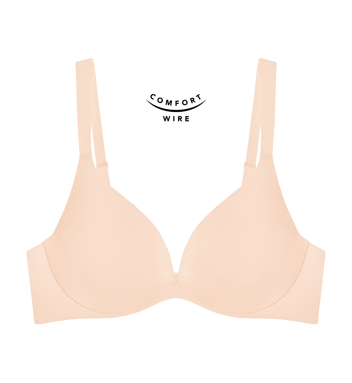 Body Make Up Illusion Smooth Wired Push Up Deep V Bra