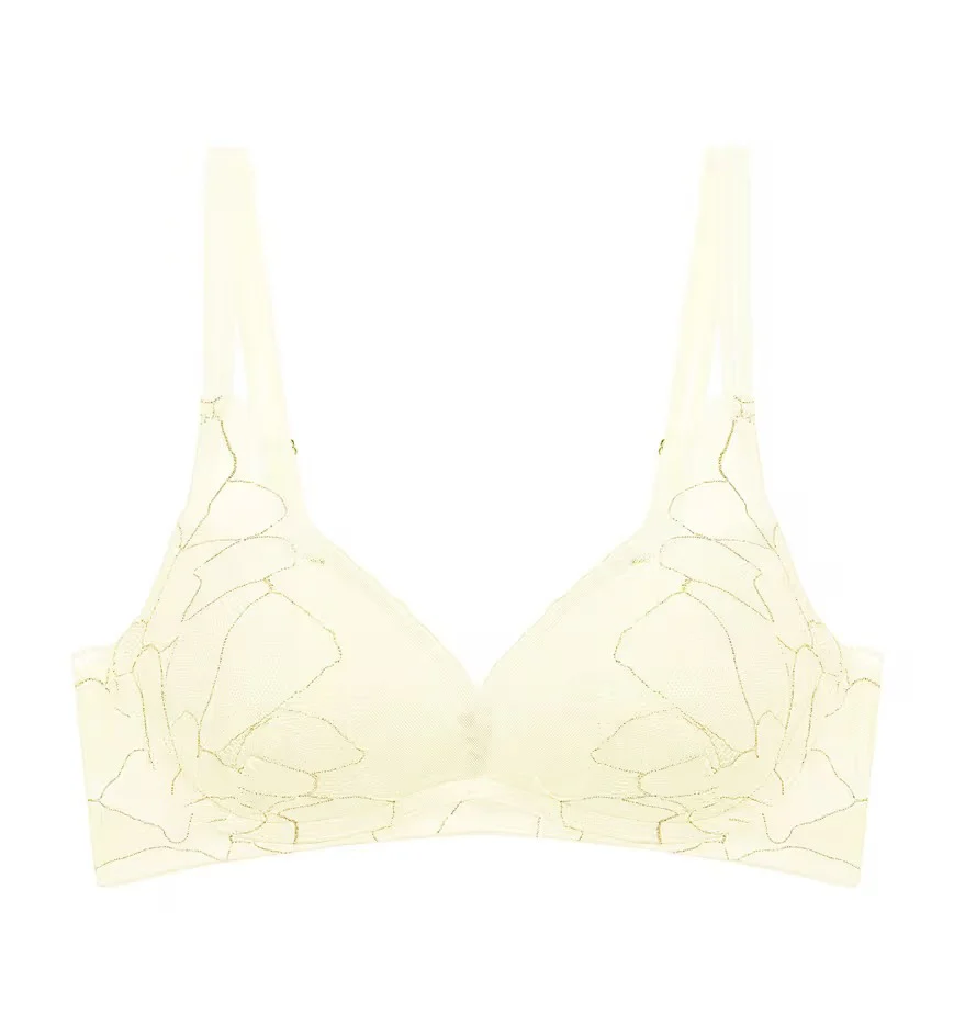 Botanic Non-Wired Push Up Deep V Bra