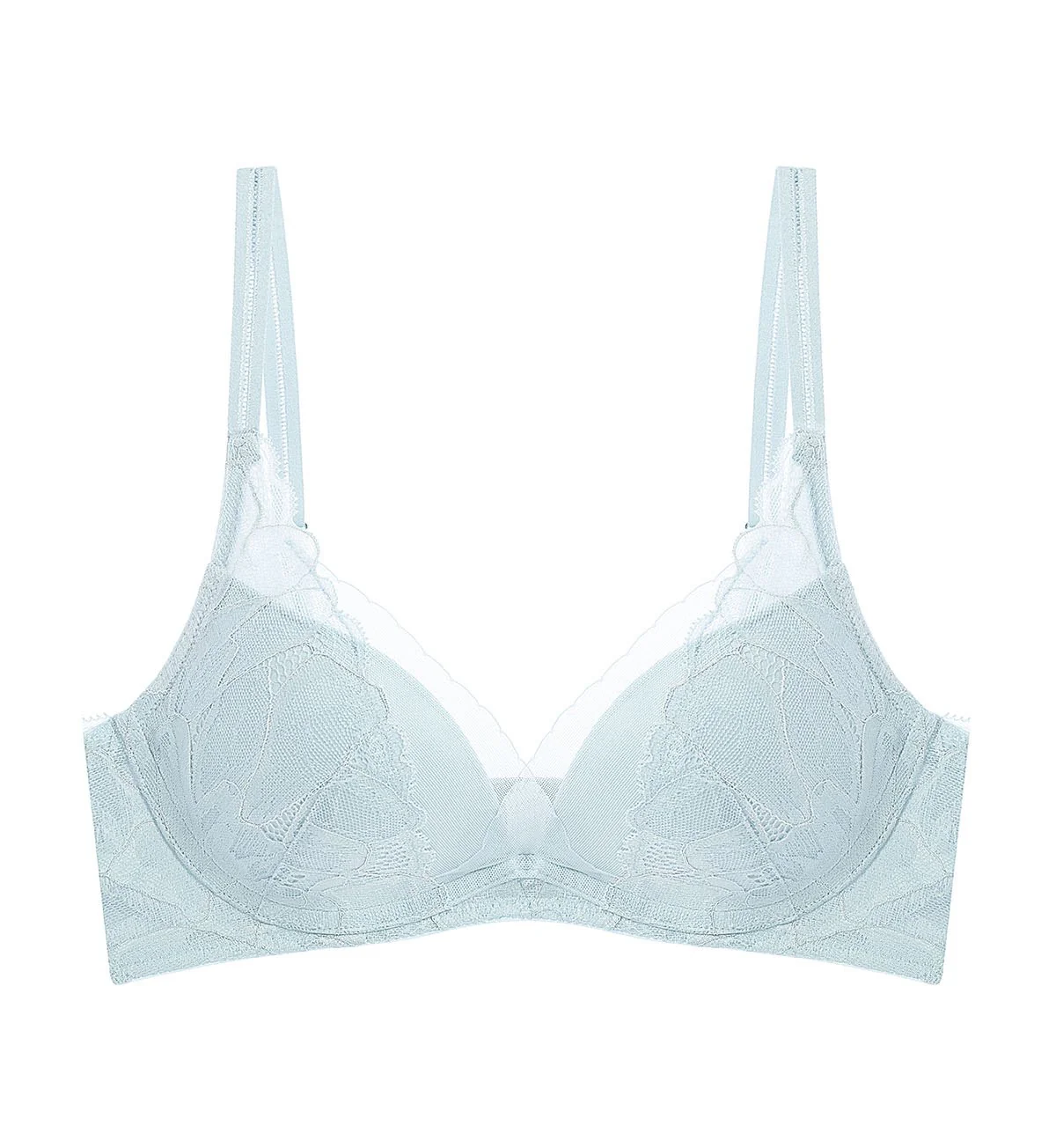 Botanic Non-Wired Push Up Deep V Bra