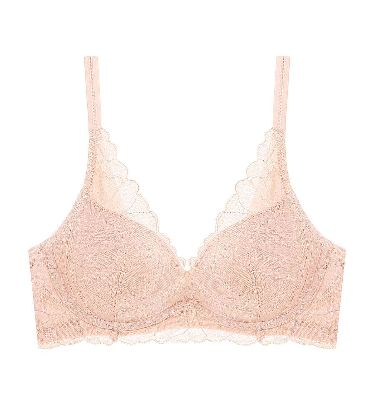 Botanic Wired Push Up Deep V Bra