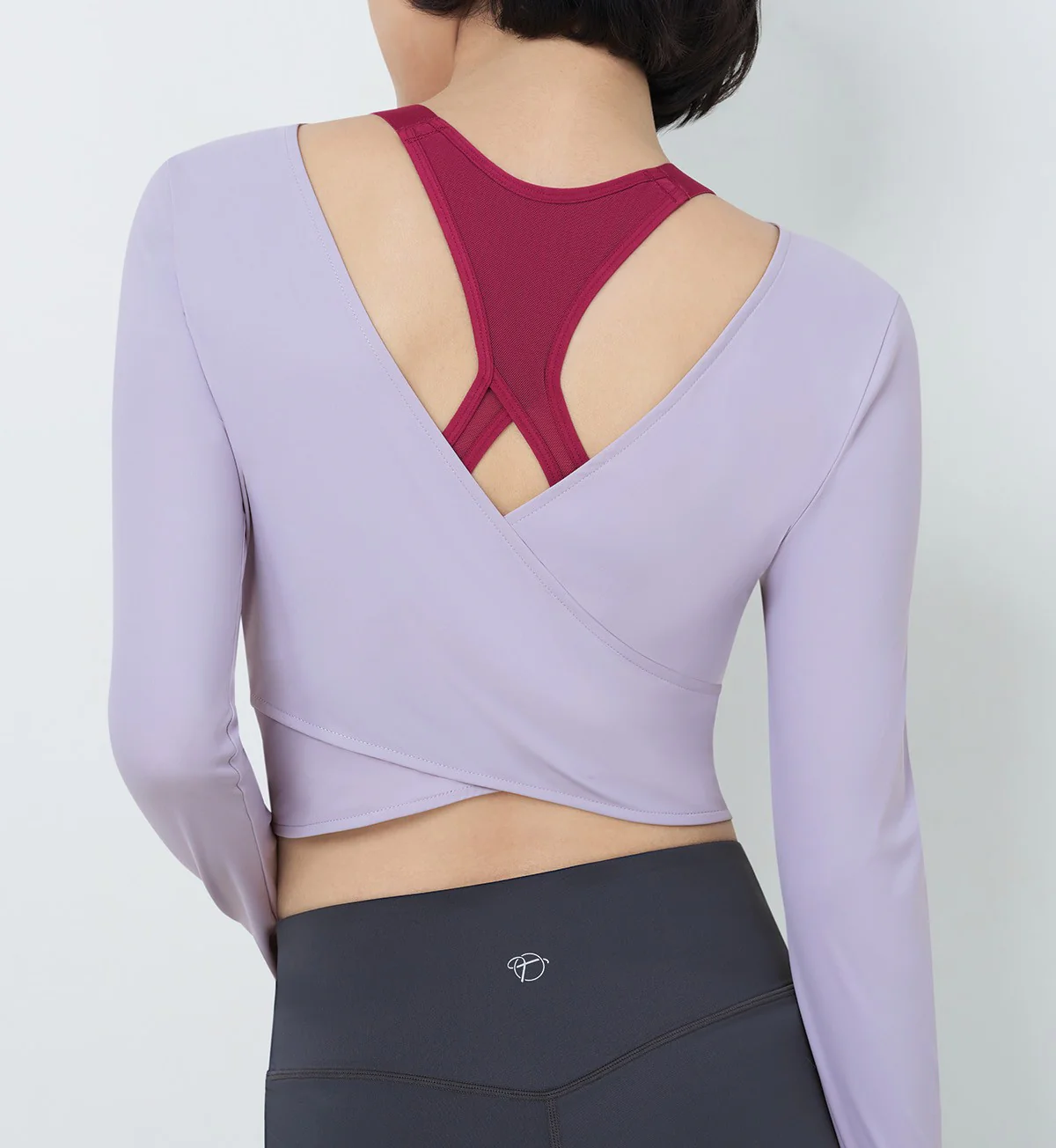 City Flow That's A Wrap Long Sleeve Top - Image 3
