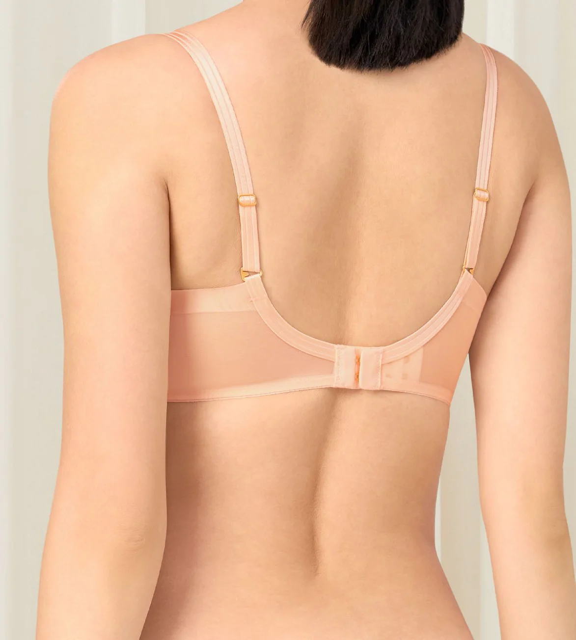 Curves Wired Push Up Deep V Bra - Image 3