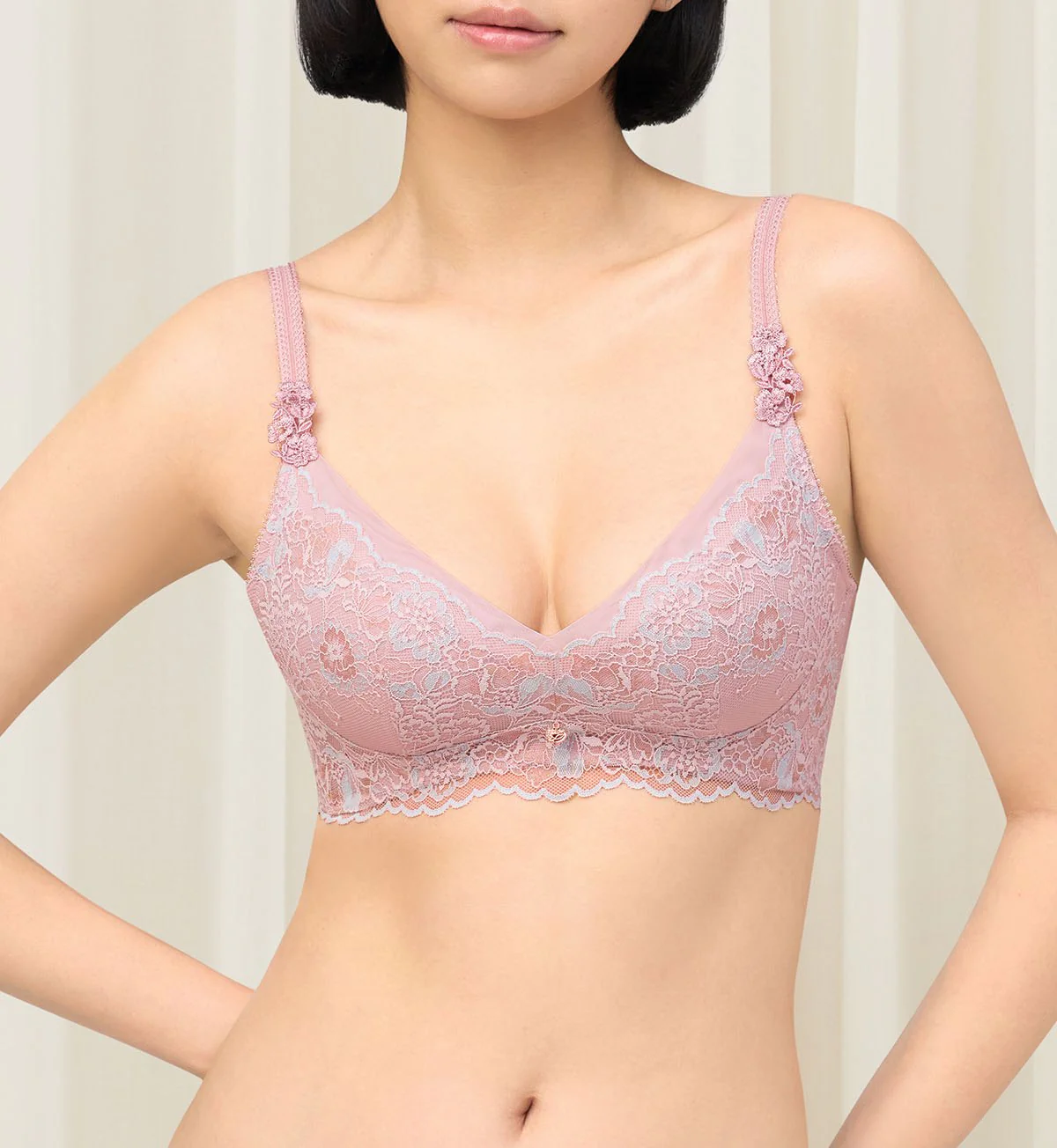 Florale Azalea Lace Non-Wired Padded Bra - Image 2