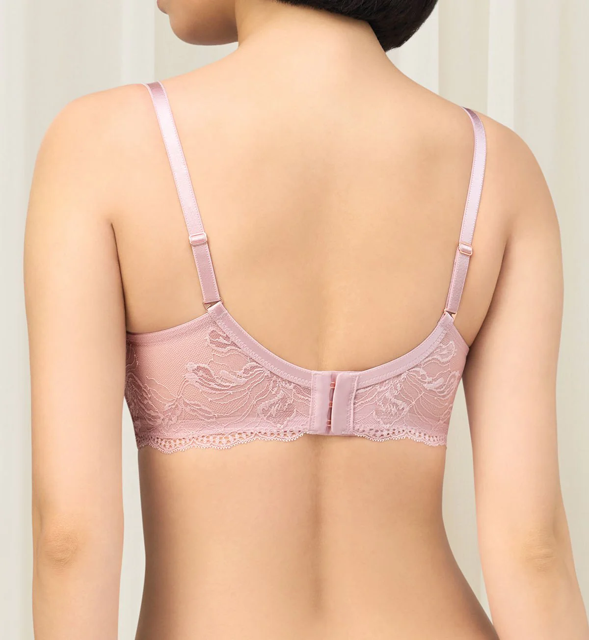 Florale Rose Lilies Non-Wired Padded Bra - Image 3