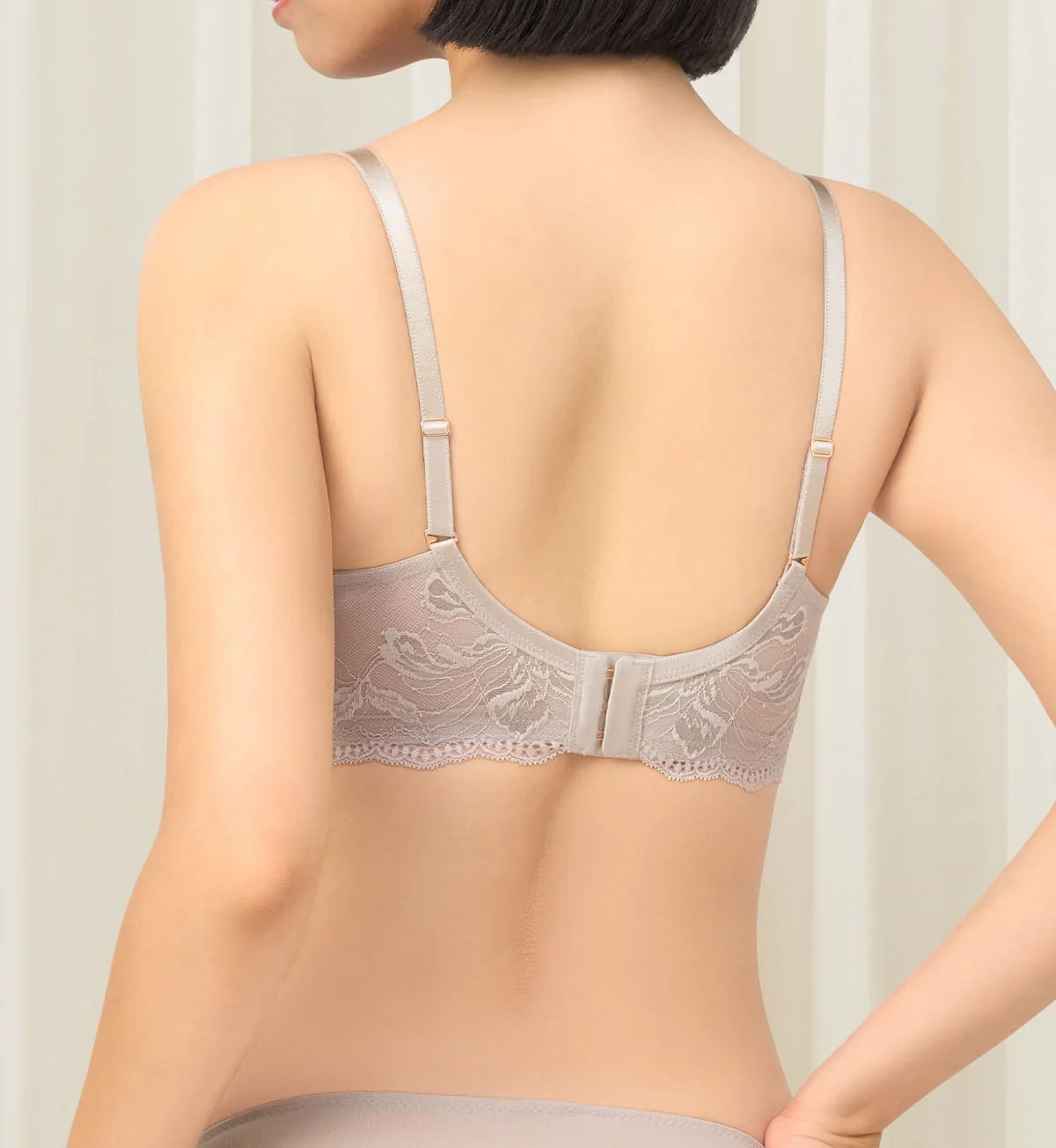 Florale Rose Lilies Non-Wired Padded Bra - Image 3