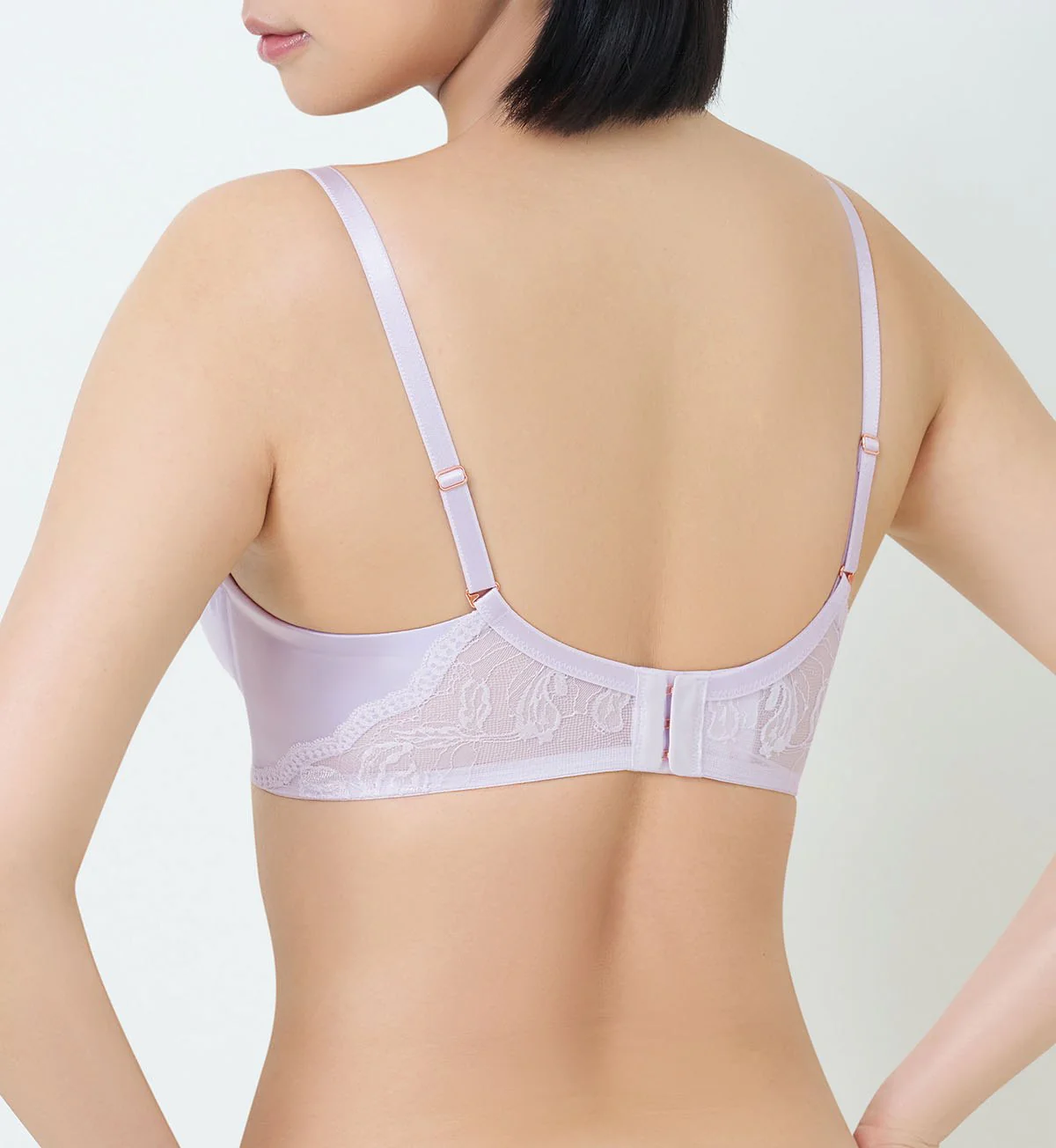 Florale Rose Lilies Wired Padded Push Up Bra - Image 3