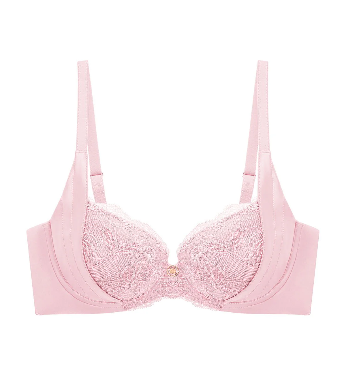 Florale Rose Lilies Wired Padded Push Up Bra