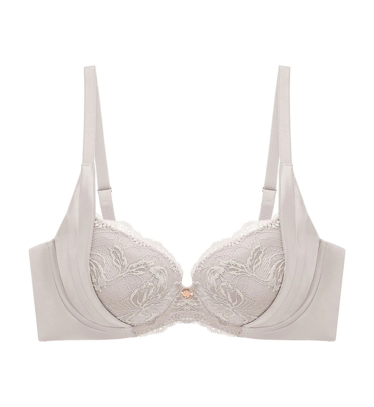 Florale Rose Lilies Wired Padded Push Up Bra