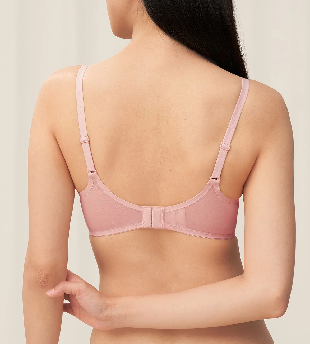Invisible Inside-Out Non-Wired Push Up Deep V Bra - Image 3
