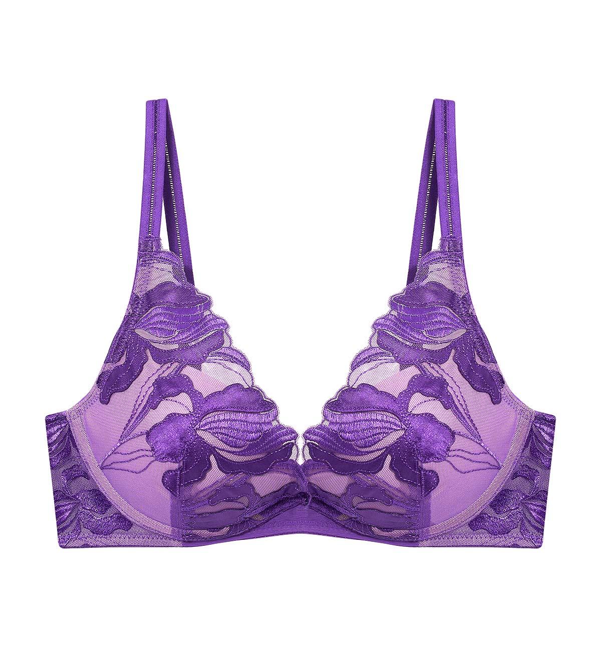 Iris Non Wired Push Up Deep V Bra