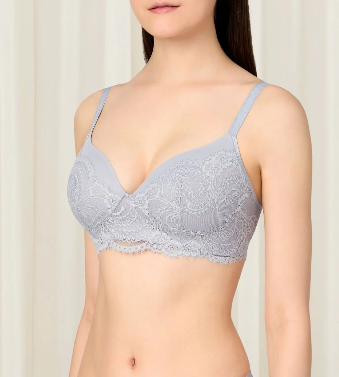 Love Lace Non Wired Padded Bra - Image 4