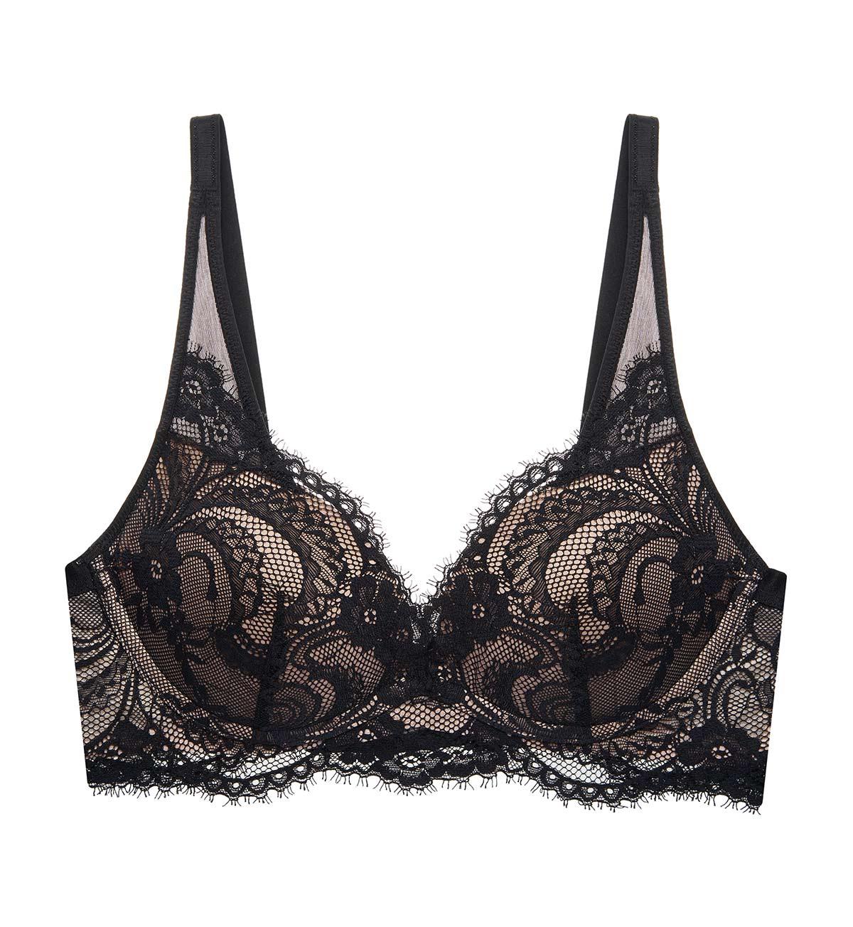 Love Lace Non-Wired Push Up Bra