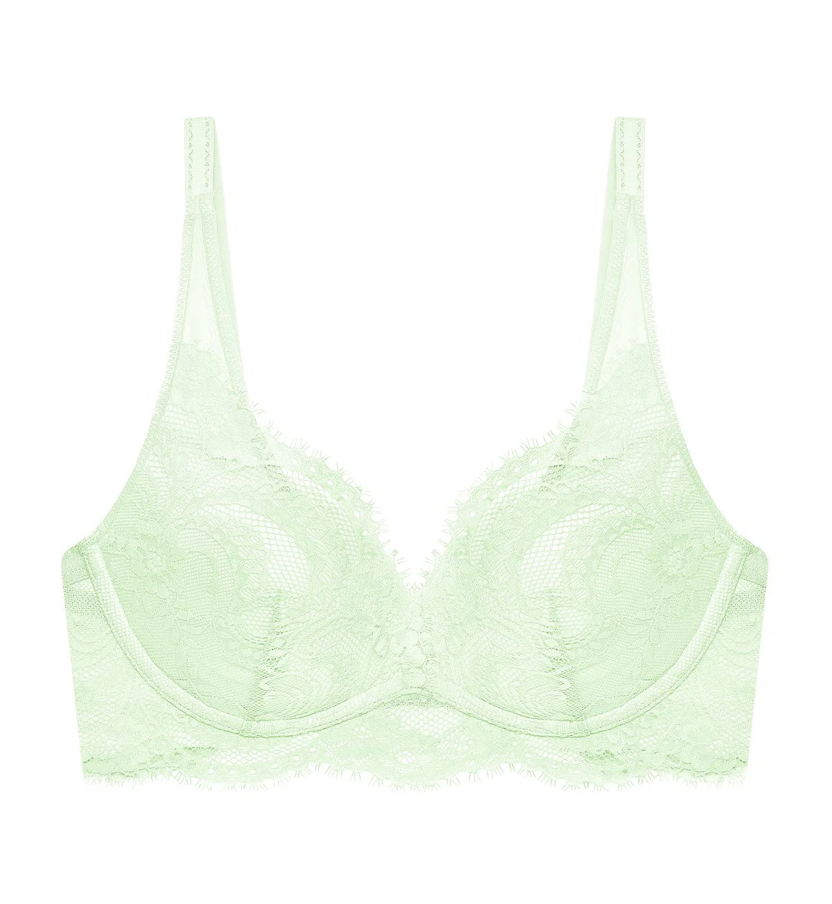 Love Lace Non-Wired Push Up Bra