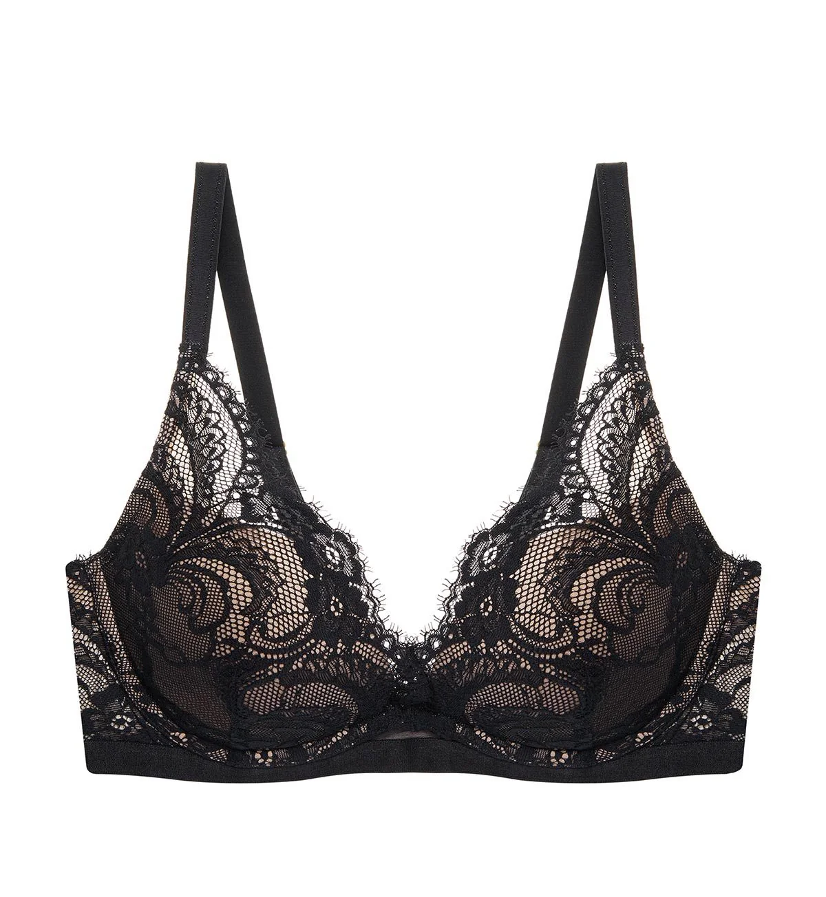 Love Lace Wired Push Up Bra