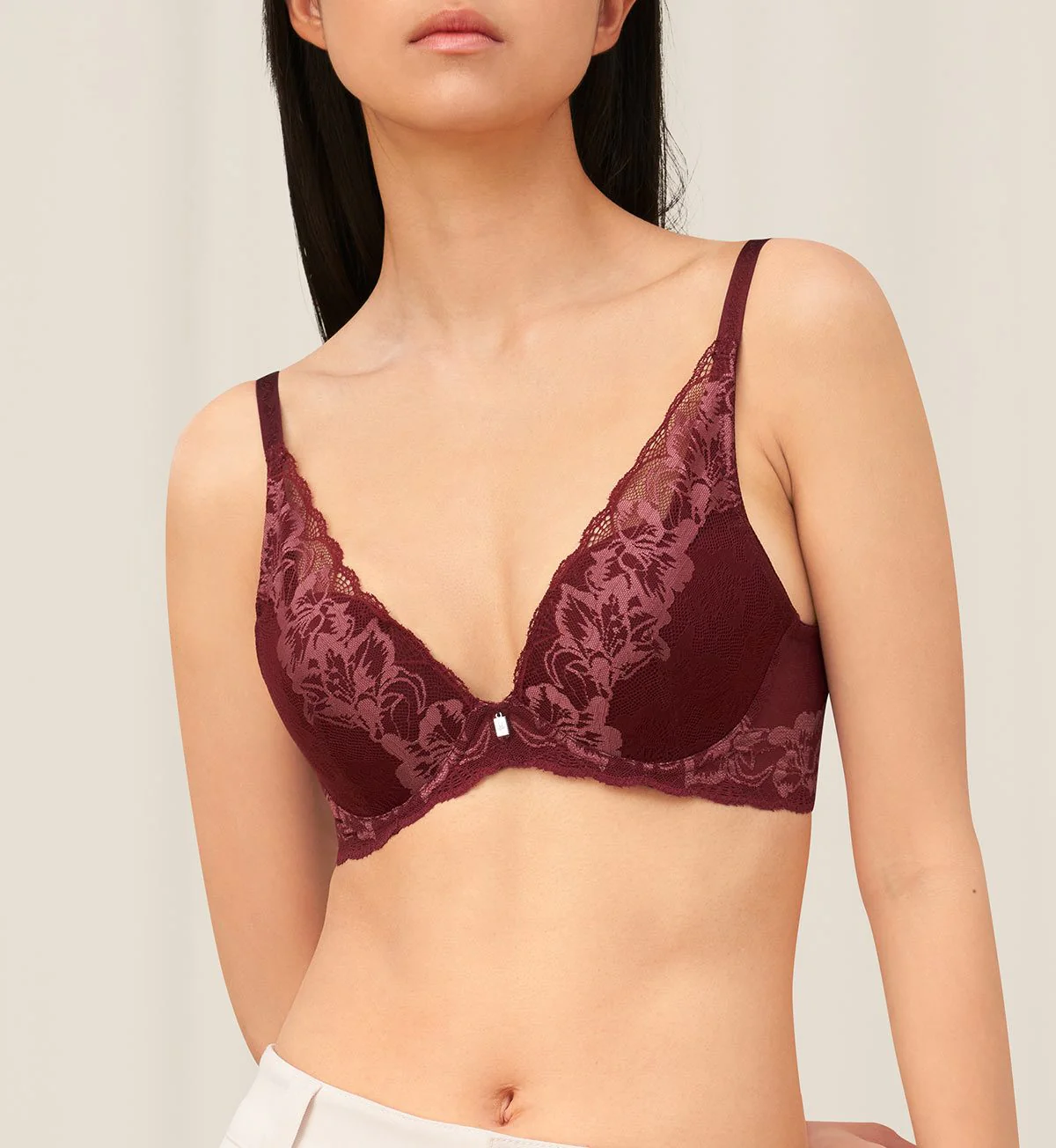 Magic Wire Lite Sensation Push Up Deep V Bra - Image 2