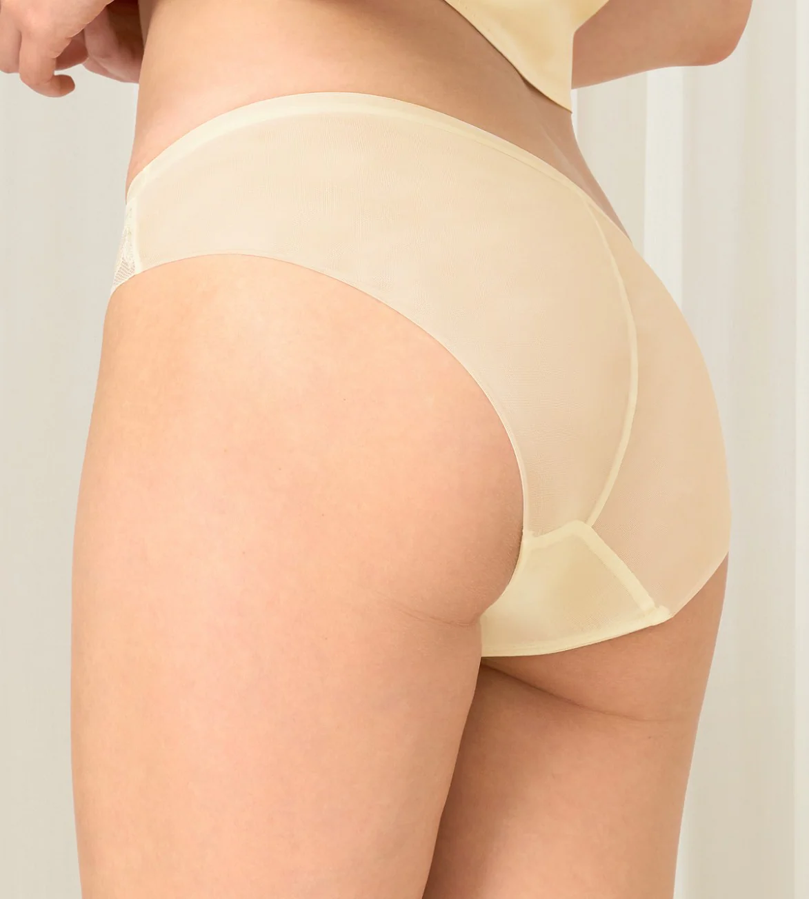 Magnolia Lace High Leg Brief - Image 4