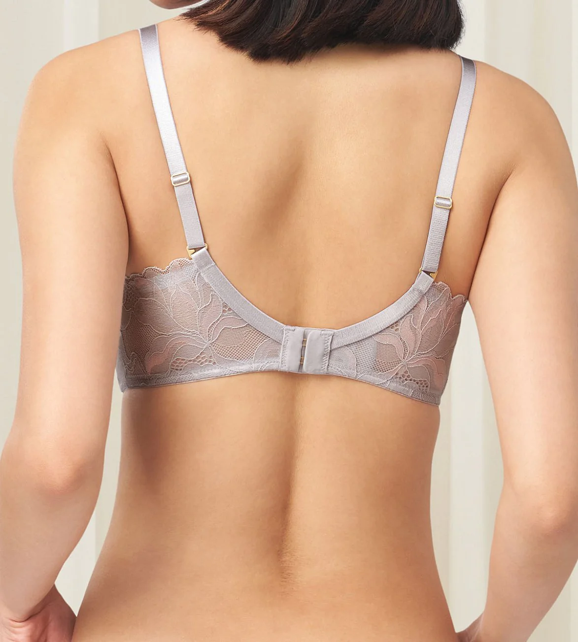Magnolia Lace Non Wired Push Up Deep V Bra - Image 3