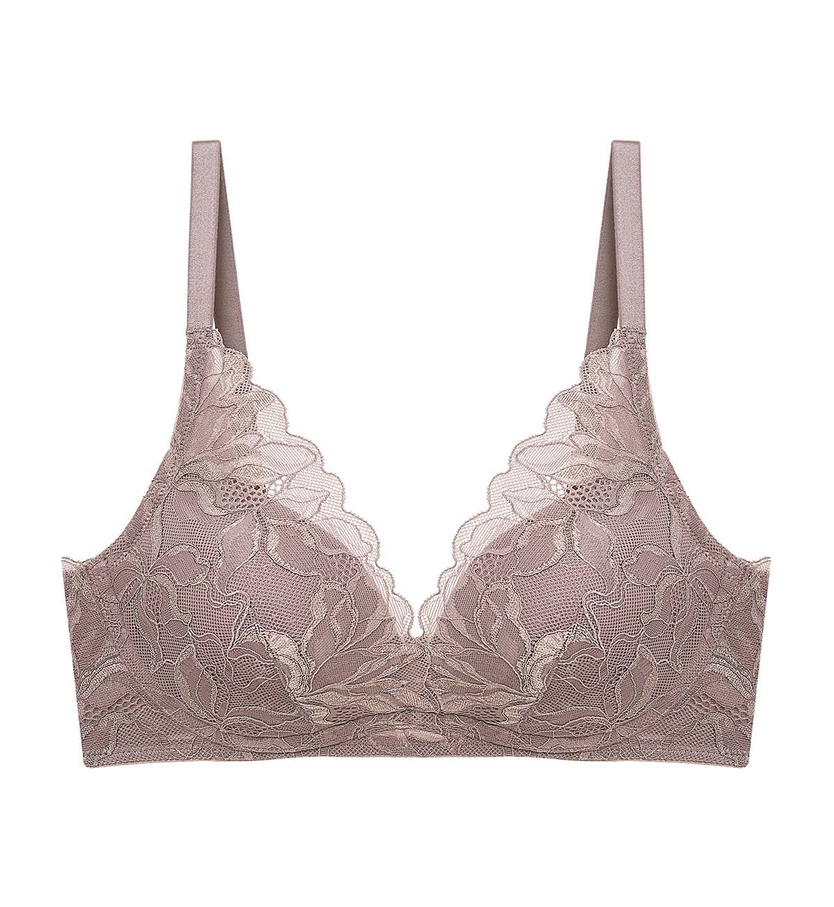 Magnolia Lace Non-Wired Push Up Deep V Bra