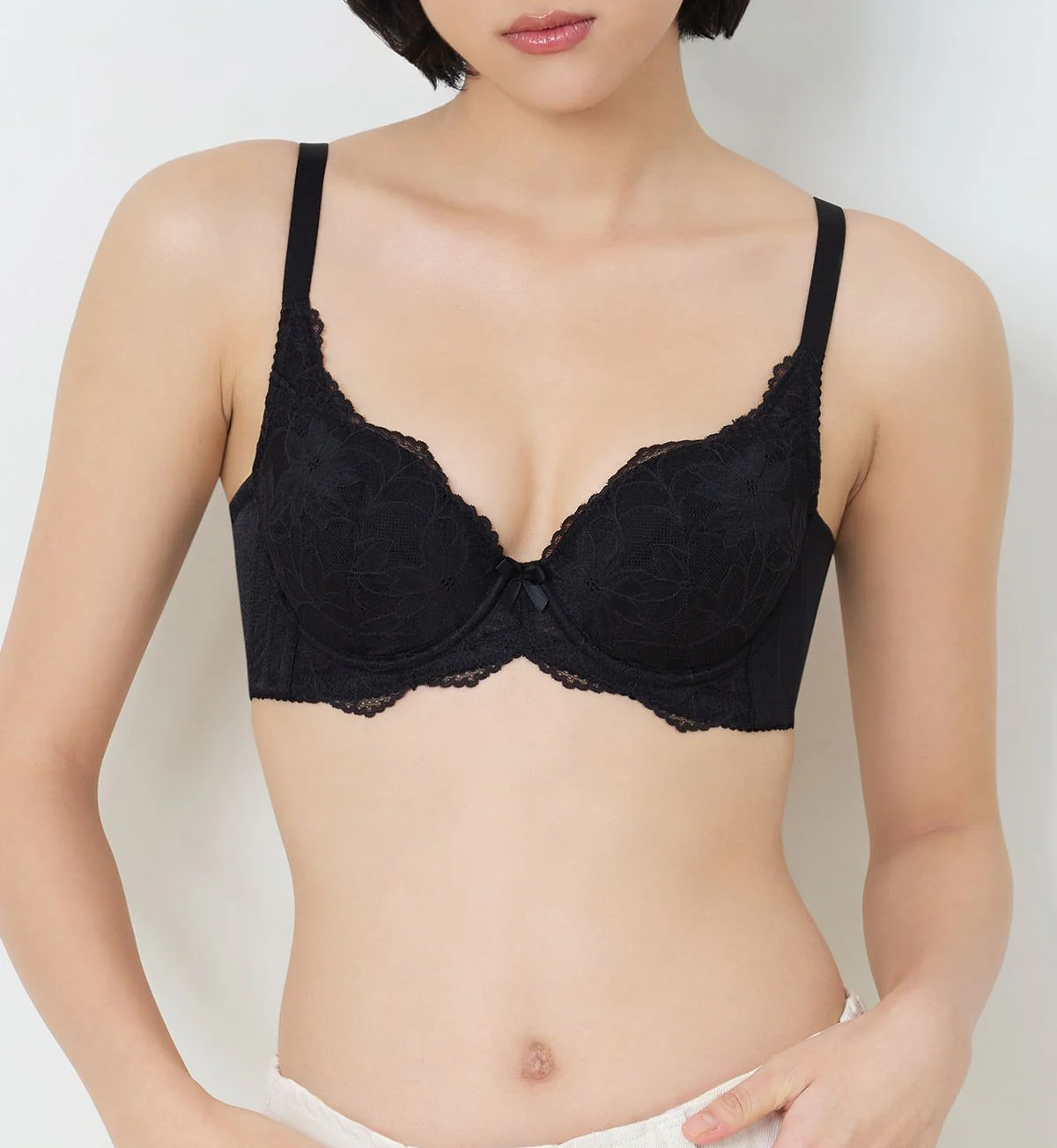 Natural Allure Wired Half Cup Padded Bra - Image 2