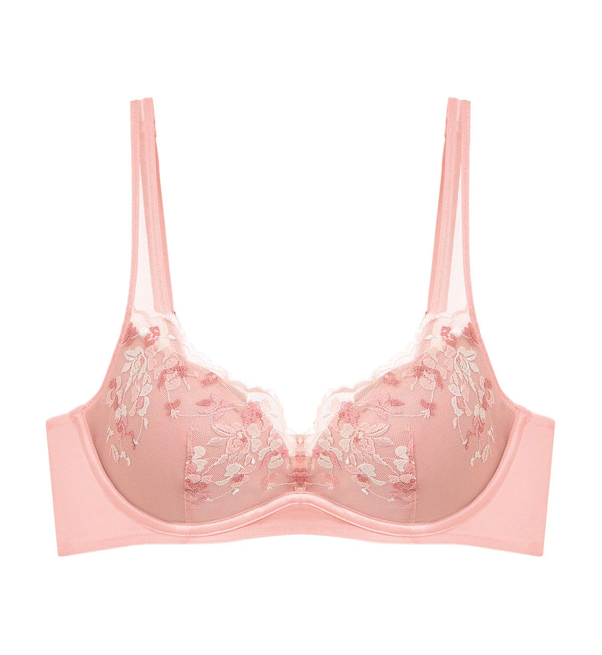 Premium Joy Non Wired Push Up Deep V Bra