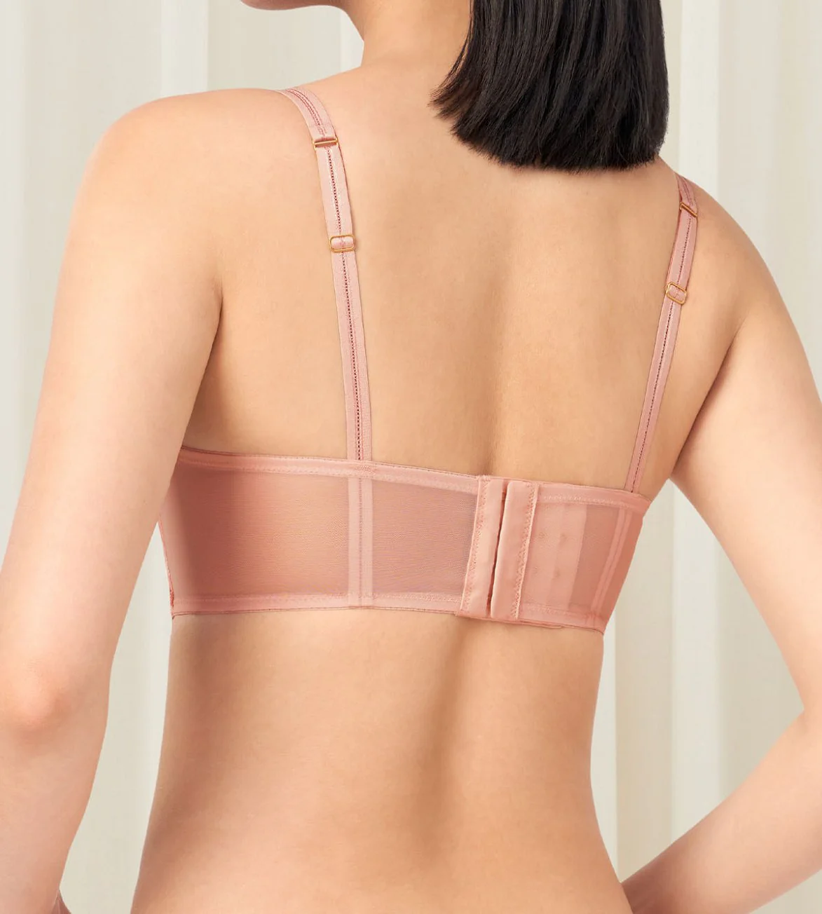 Premium Joy Wired Push Up Deep V Bra - Image 3