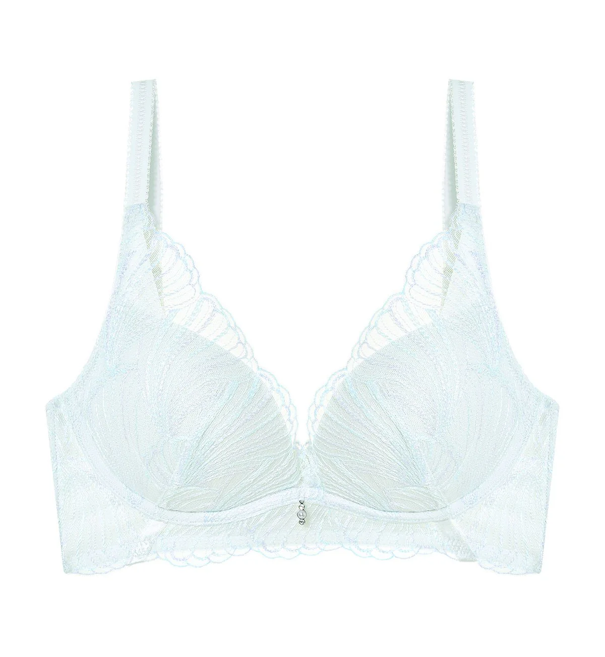 Seashell Non-Wired Push Up Deep V Bra