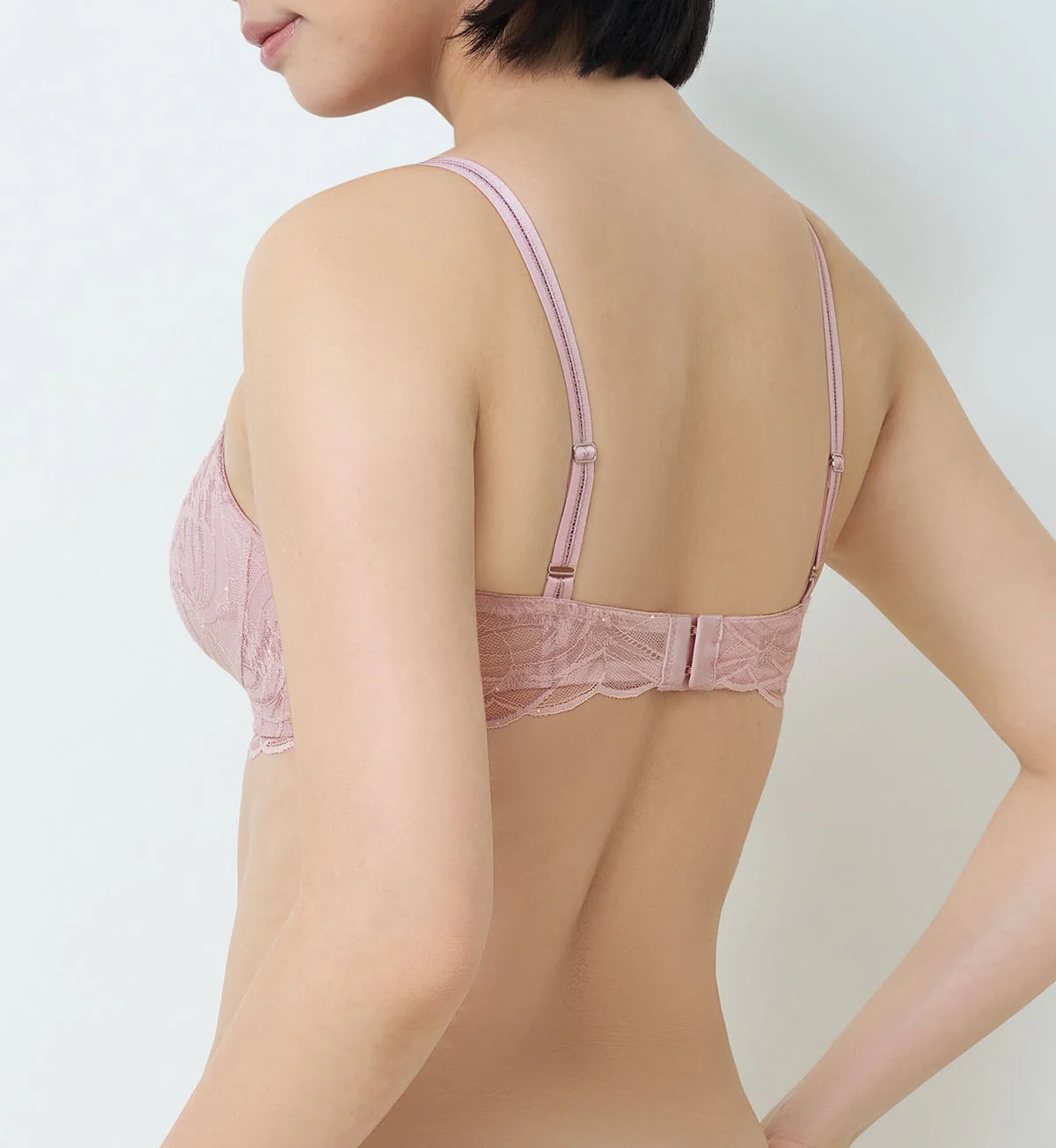 Shimmer Lace Magic Wire Padded Bra - Image 3