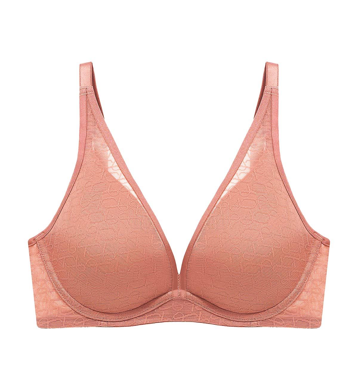 Signature Sheer Non Wired Push Up Deep V Bra