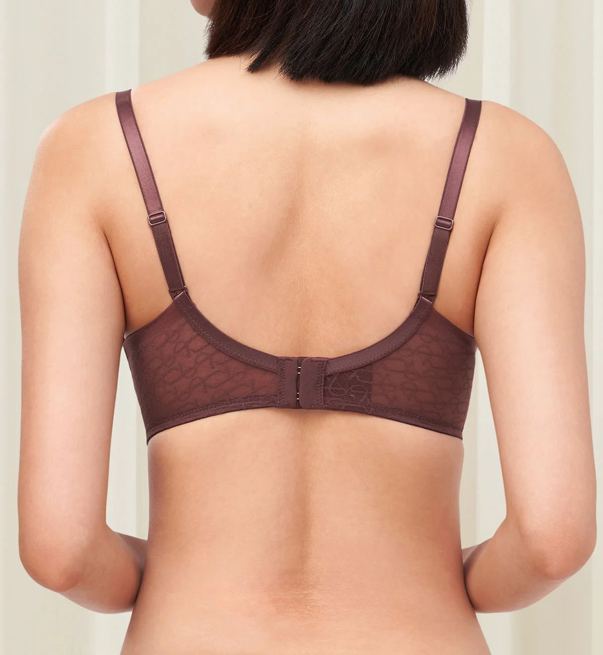 Signature Sheer Non Wired Push Up Deep V Bra - Image 3