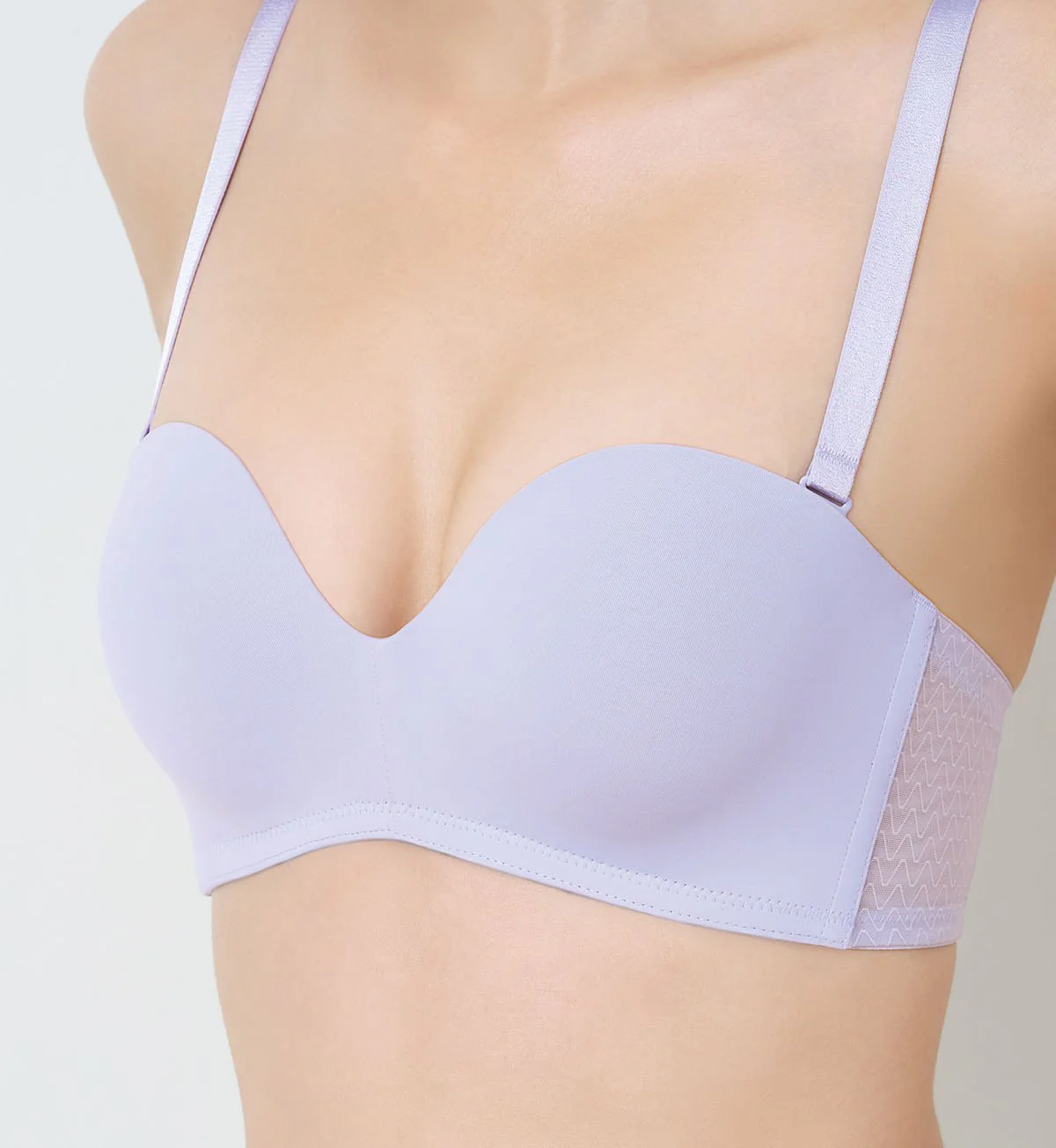 Simply Everyday Chic Non-Wired Detachable Push Up Bra - Image 6