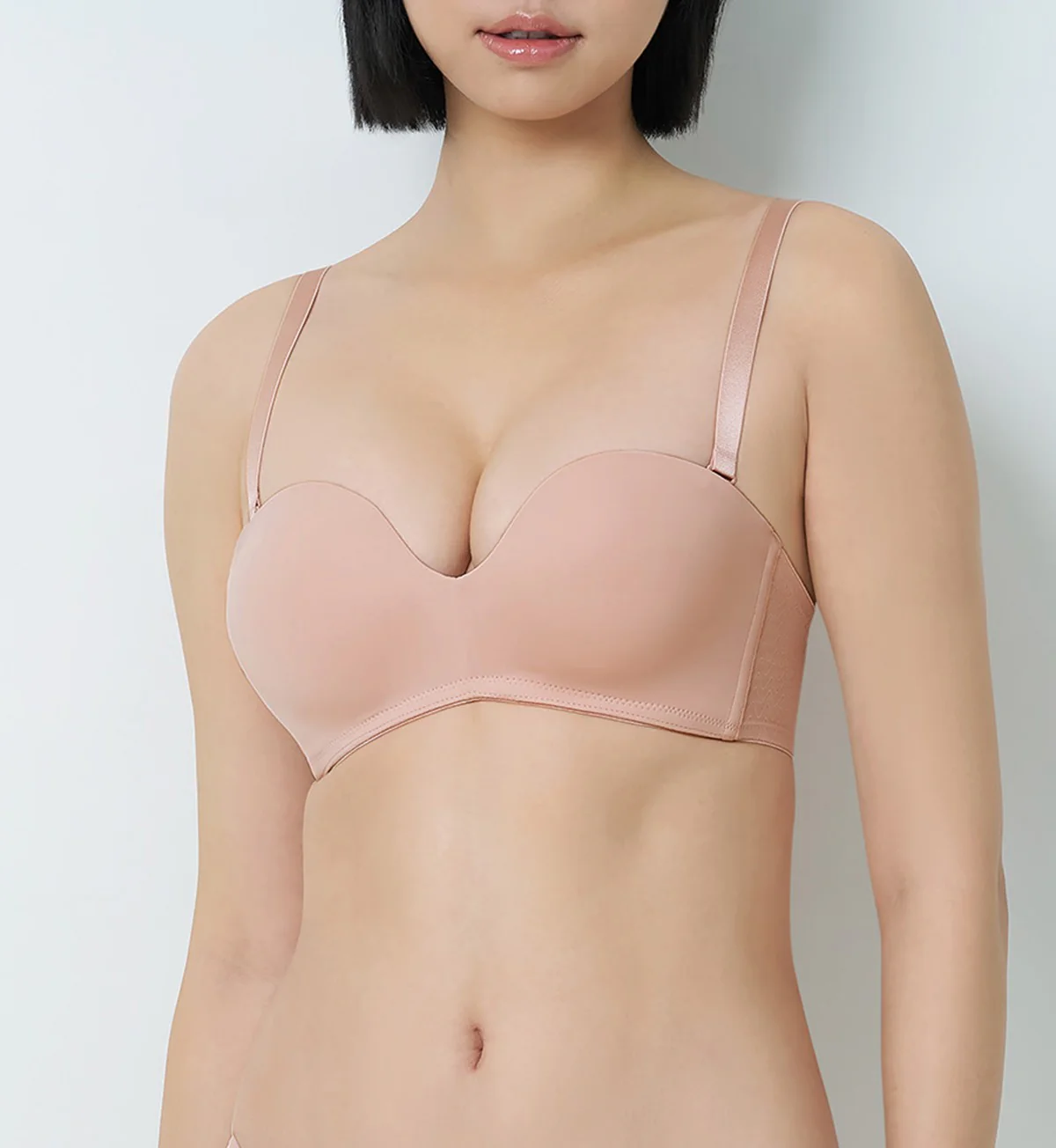 Simply Everyday Chic Non-Wired Detachable Push Up Bra - Image 2
