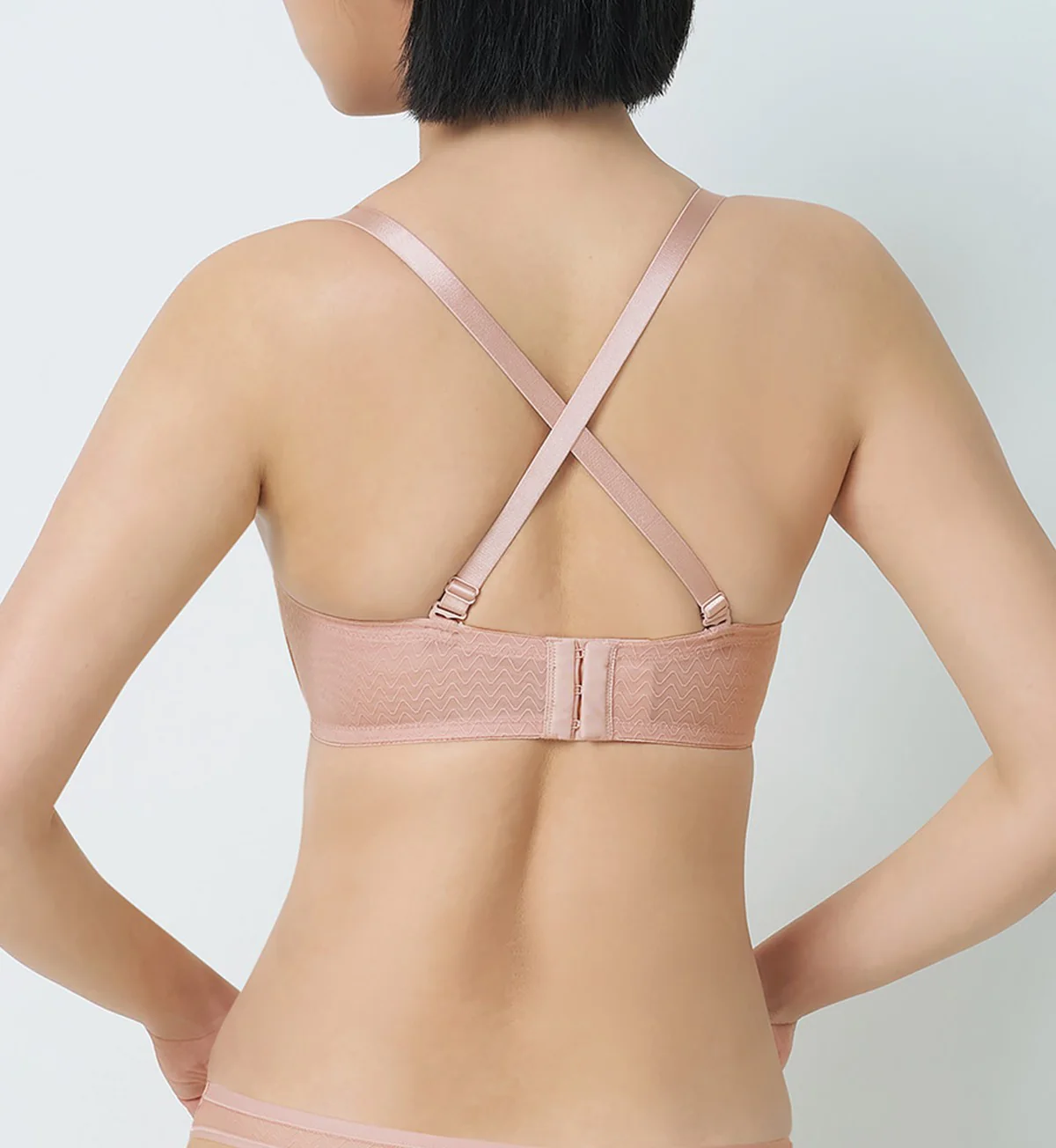 Simply Everyday Chic Non-Wired Detachable Push Up Bra - Image 4
