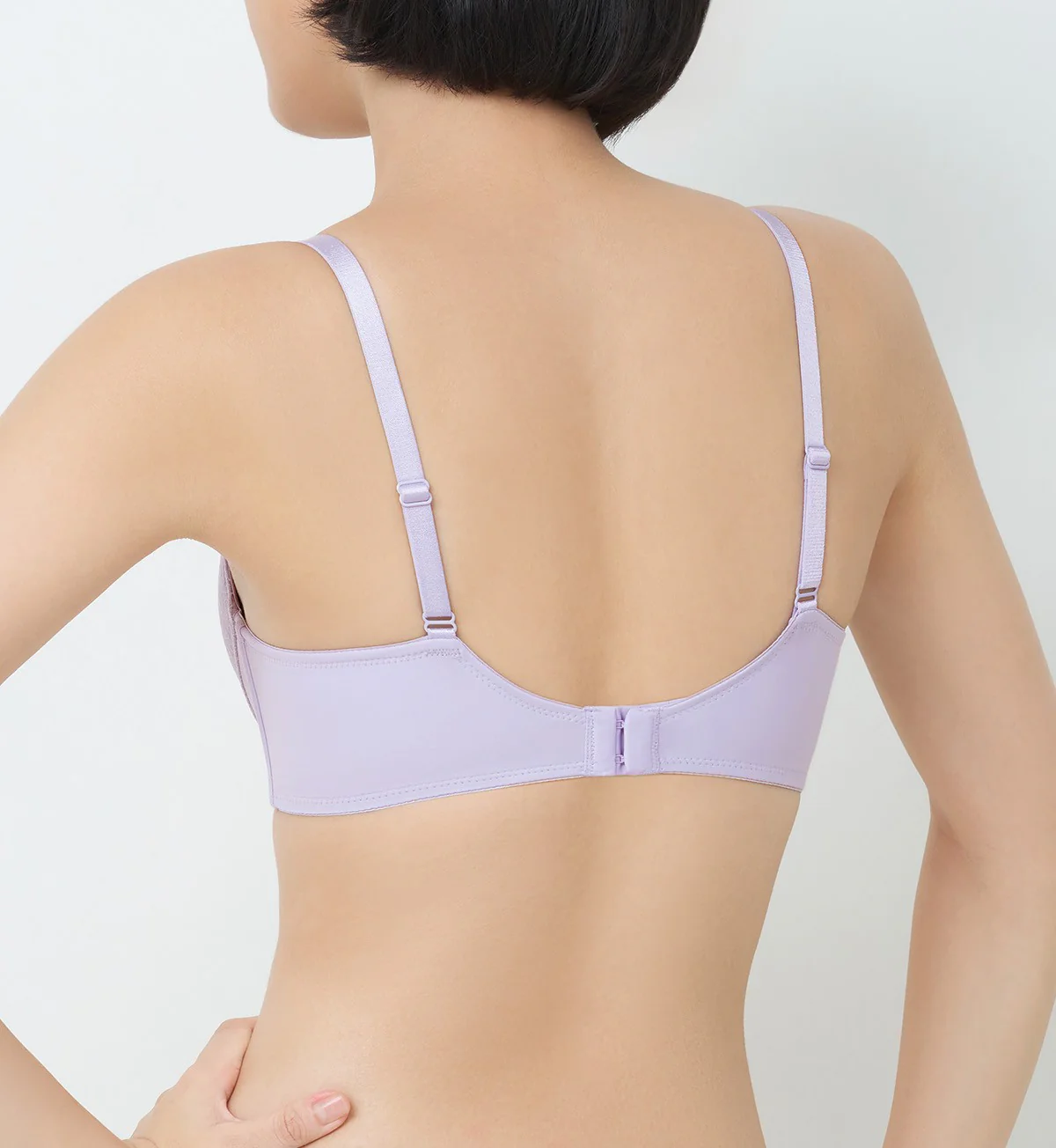 Simply Everyday Chic Non-Wired Push Up Deep V Bra - Image 3