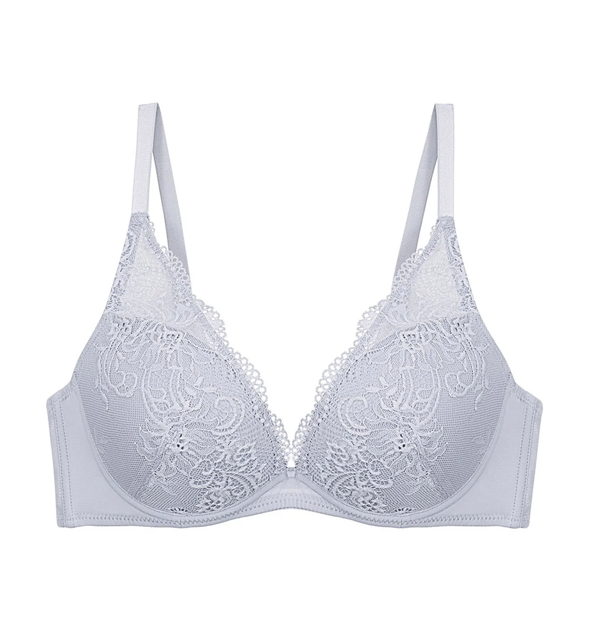 Simply Style Larkspur Wired Push Up Deep V Bra