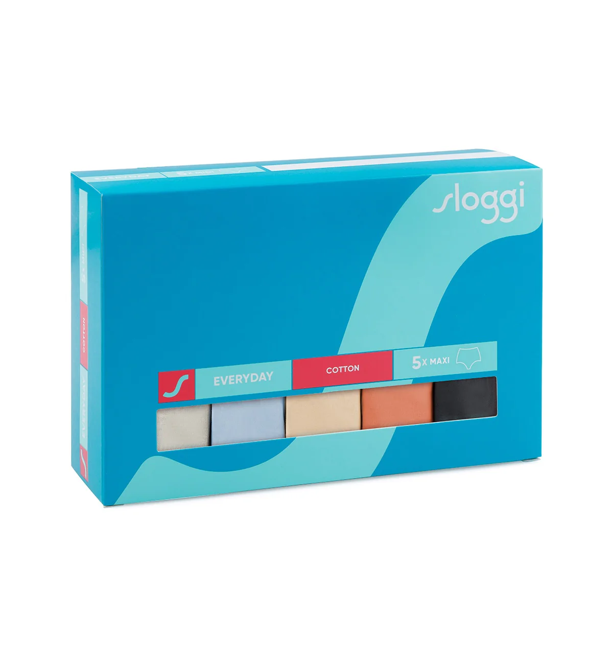 Sloggi Everyday Maxi- 5 Pack - Image 6