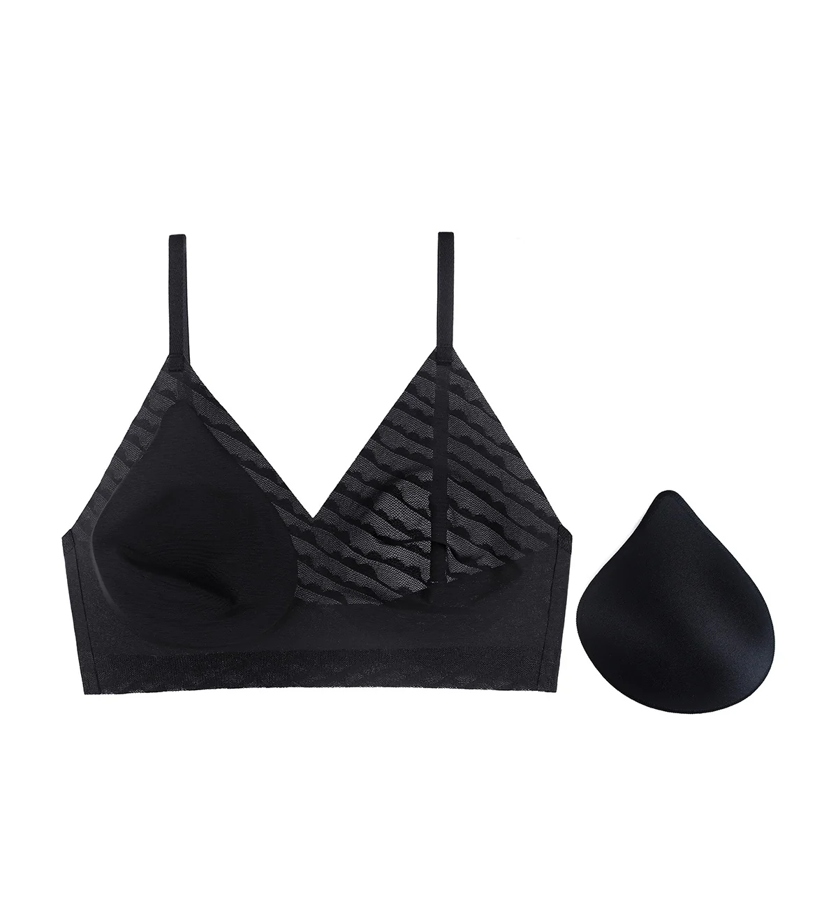Sloggi Zero Lacy Push Up Bra - Image 3