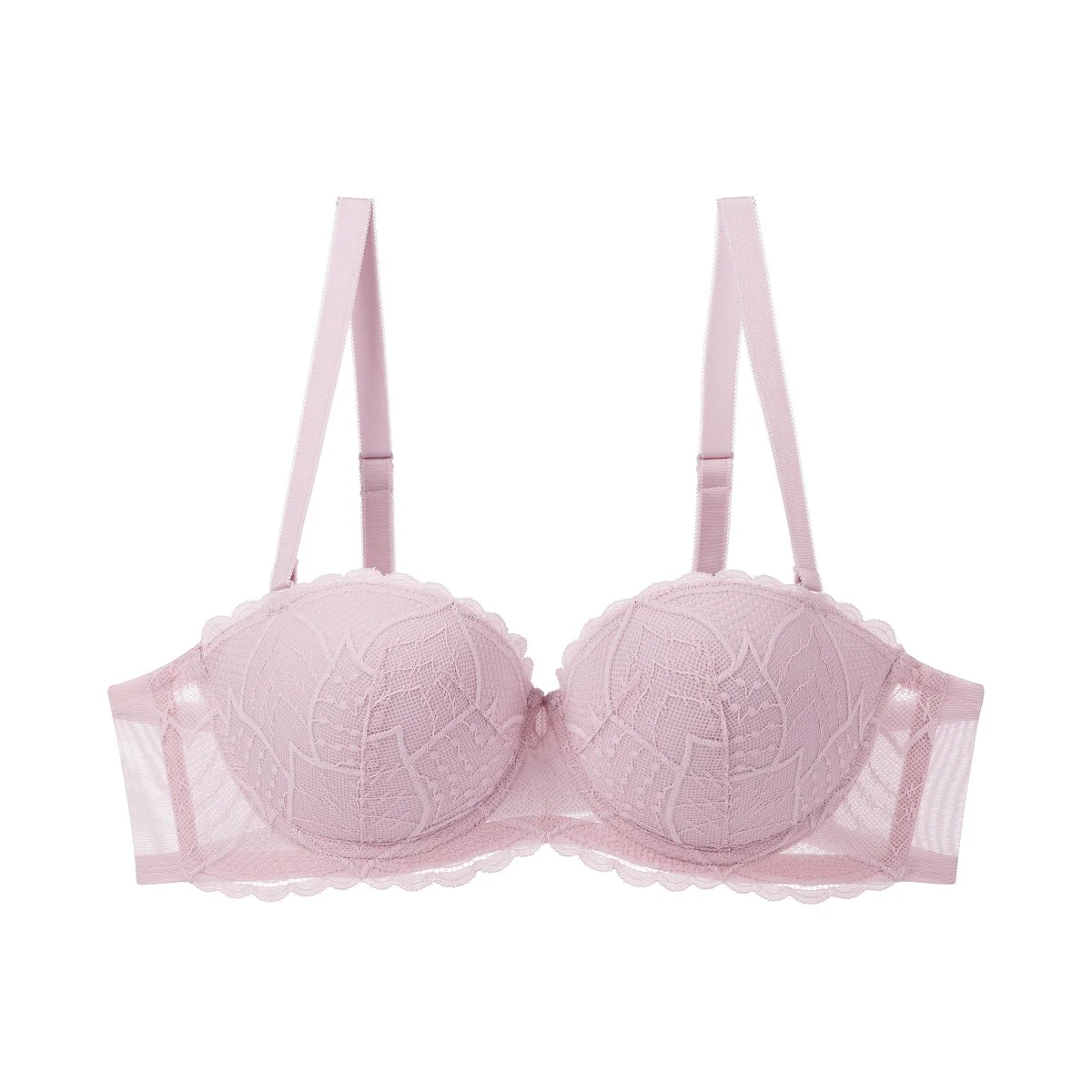 Style Double Push Wired Detachable Push Up Bra